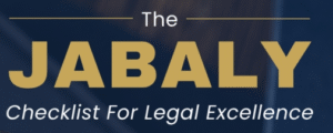 The Jabaly Checklist for Legal Excellence