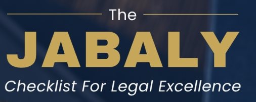 The Jabaly Checklist for Legal Excellence